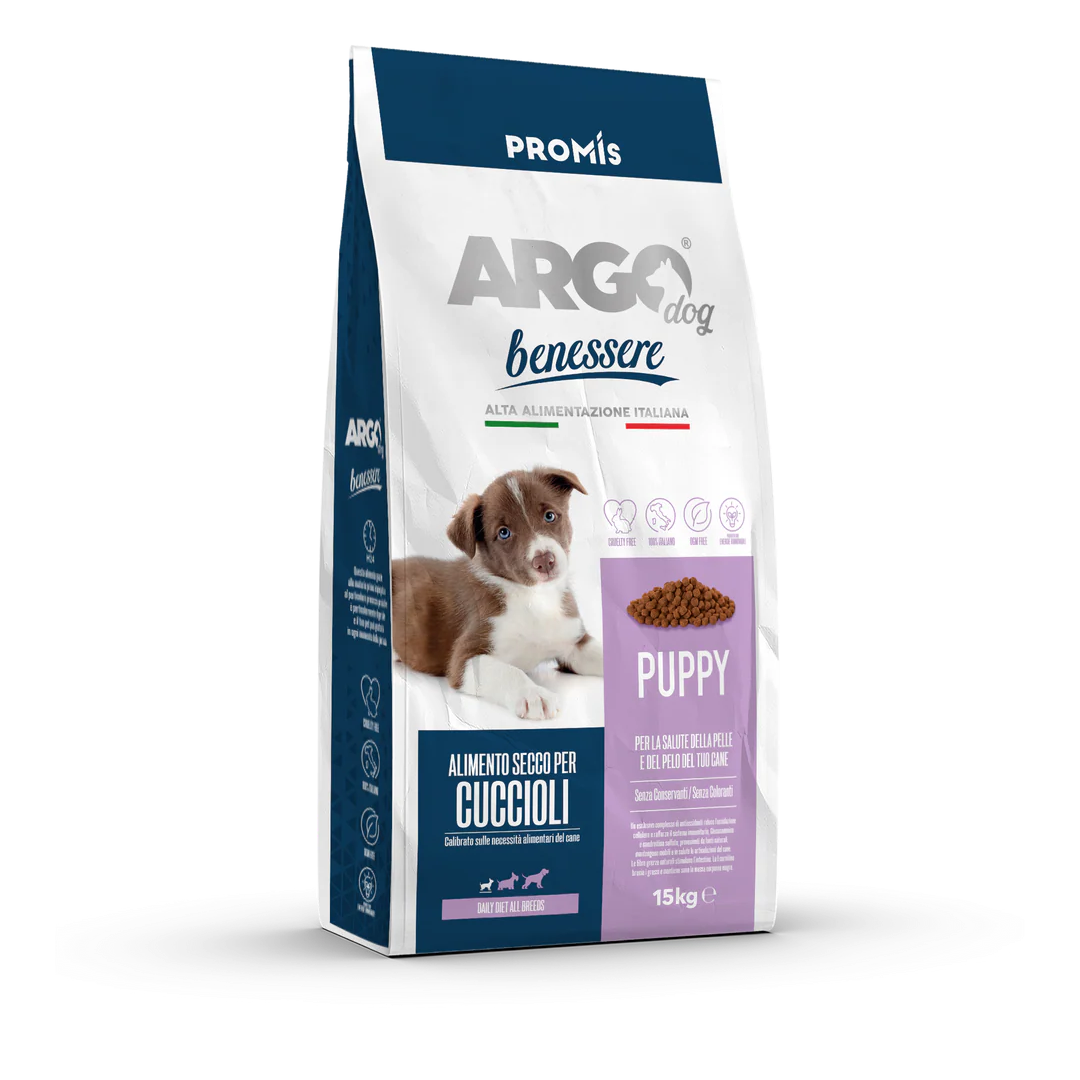 Promis Argo Benessere Premium Ξηρά Τροφή για Κουτάβια 15kg