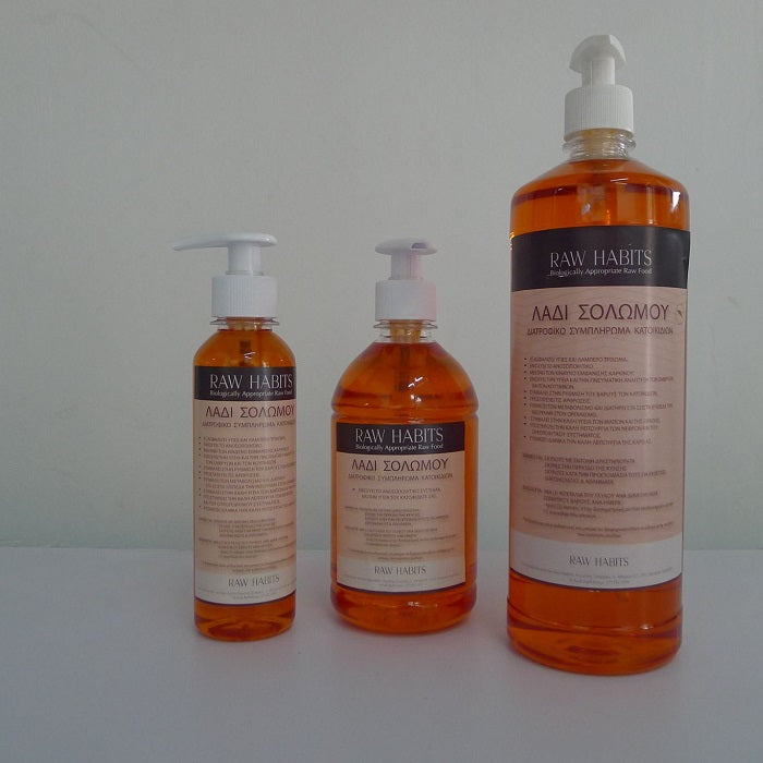 Raw Habits Λάδι Σολομού για Σκύλους και Γάτες 500ml