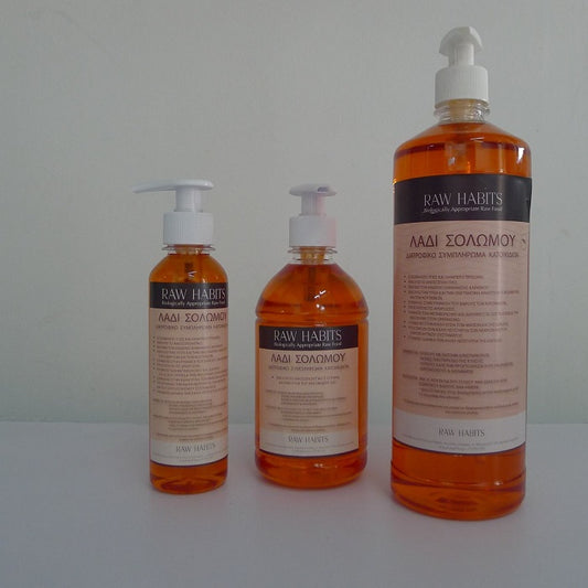 Raw Habits Λάδι Σολομού για Σκύλους και Γάτες 500ml