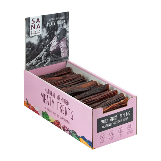 Sanadog Bully Stick Αποξηραμένη Φυσική Λιχουδιά Μασήματος Σκύλου 12εκ