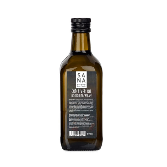 Sanadog Cod Liver Oil Έλαιο από Συκώτι Βακαλάου (Μουρουνέλαιο) για Σκύλους 100ml