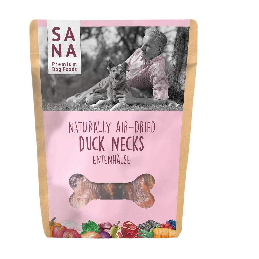 Sanadog Duck Necks Αποξηραμένες Φυσικές Λιχουδιές Λαιμοί Πάπιας 350γρ
