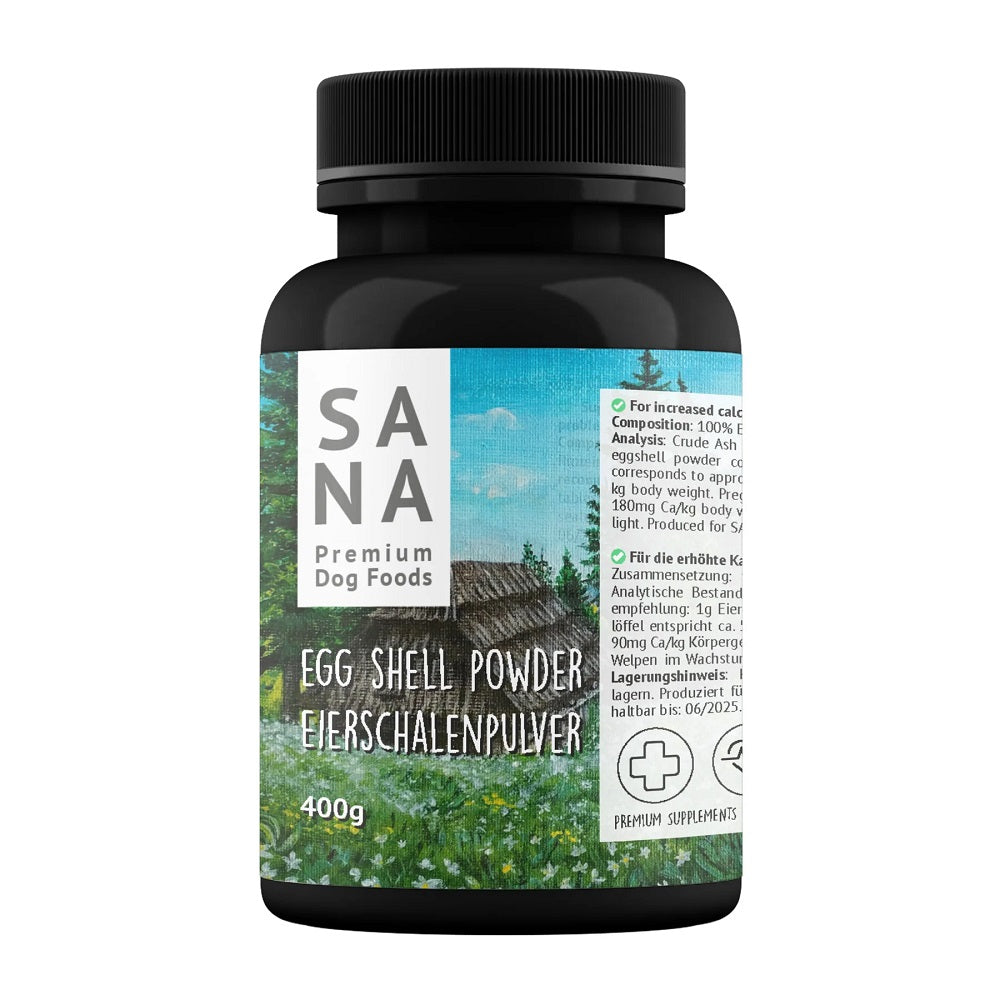 Sanadog Eggshell Powder Συμπλήρωμα Σκύλου από Τσόφλι Αυγού σε Σκόνη 400γρ