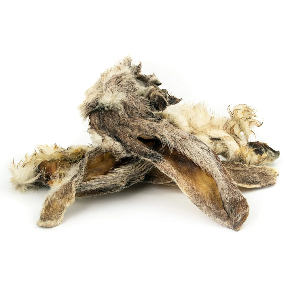 Sanadog Rabbit Ears Αποξηραμένες Φυσικές Λιχουδιές από Αυτιά Κουνελιού 200γρ