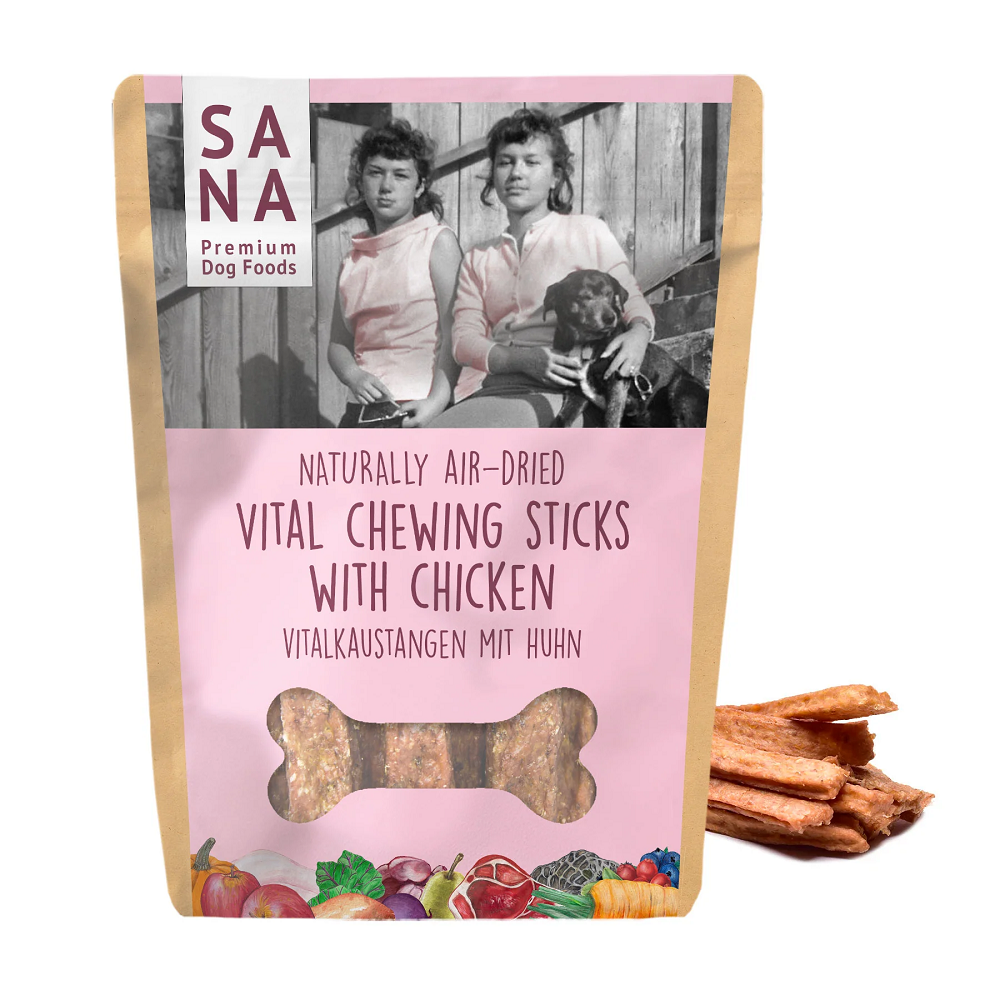Sanadog Vital Chewing Sticks Αποξηραμένες Λιχουδιές Μασήματος με Κοτόπουλο 150γρ