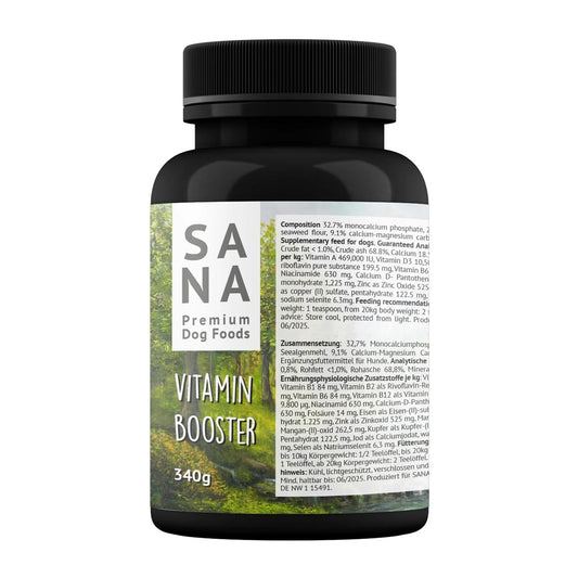 Sanadog Vitamin & Mineral Booster Συμπλήρωμα Σκύλου με Βιταμίνες, Μέταλλα 340γρ