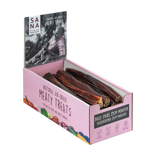 Sanadog Bully Stick Αποξηραμένη Φυσική Λιχουδιά Μασήματος Σκύλου Large 25εκ