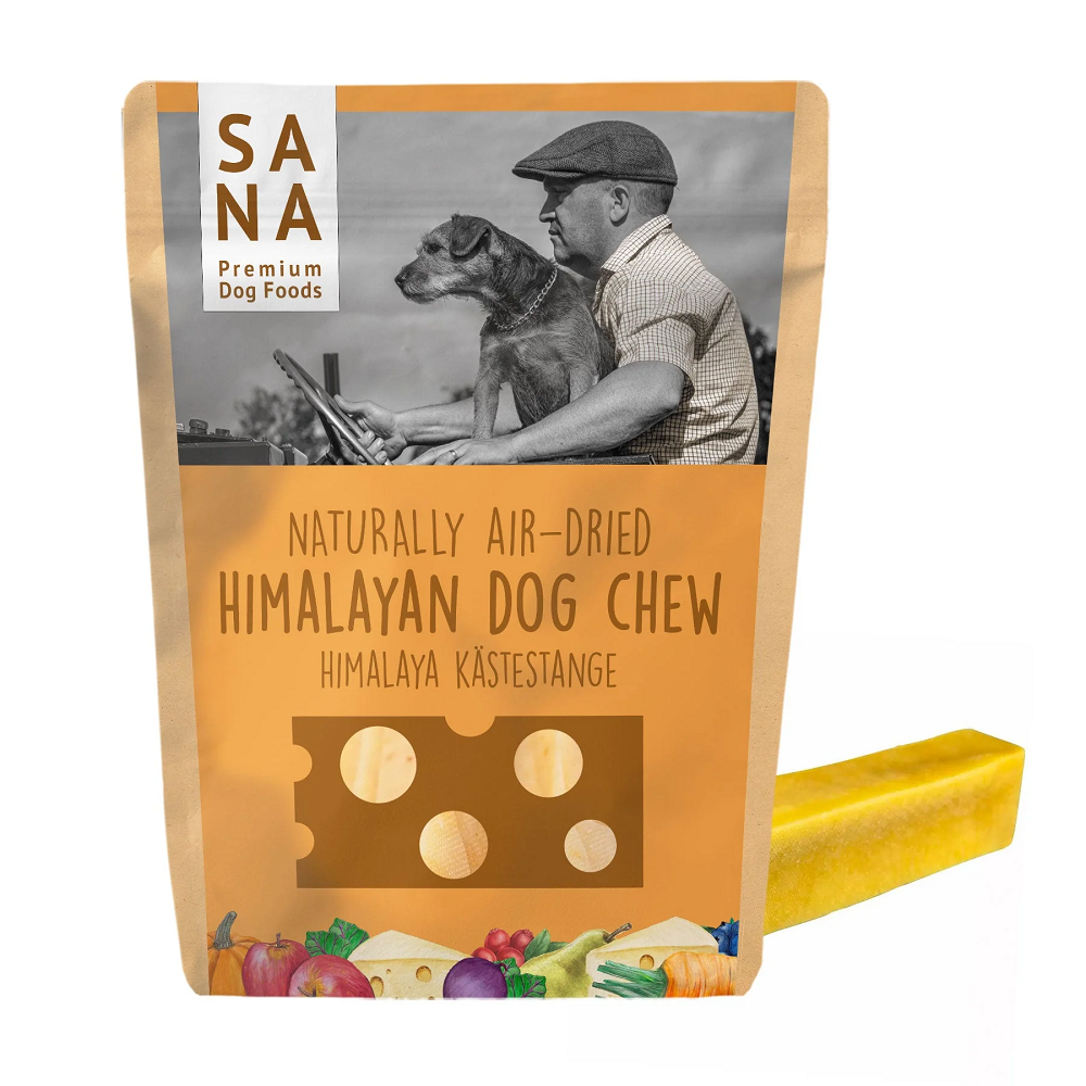 Sanadog Himalayan Dog Chew Μασώμενη Λιχουδιά Σκύλου με Γάλα Γιακ Ιμαλαΐων 180γρ