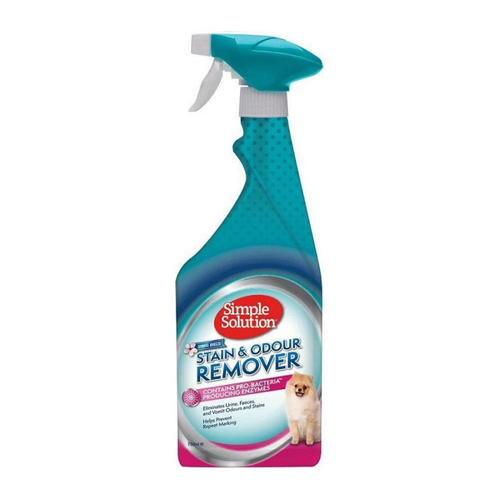 Simple Solution Spring Scented Stain & Odour Remover Καθαριστικό Σπρέι 750ml