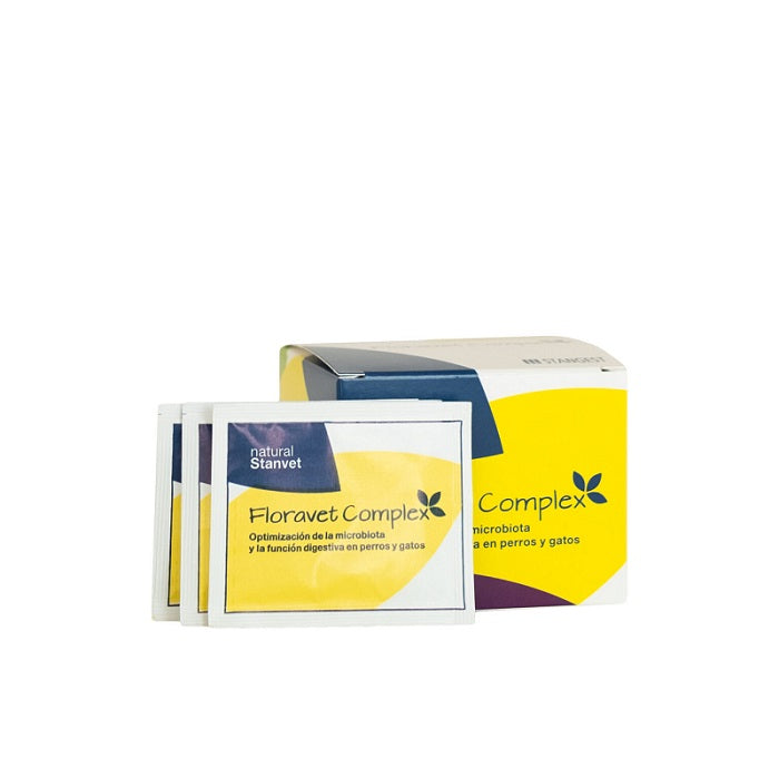 Strangest Floravet Complex Συμπλήρωμα Διατροφής Σκύλου, Γάτας με Προβιοτικά Φακελάκια 10χ2,5γρ