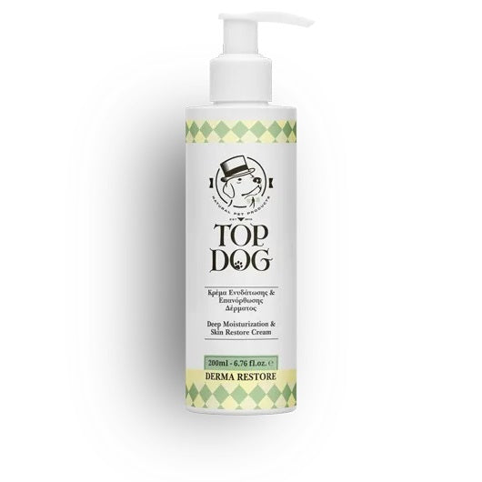 Top Dog Derma Restore Κρέμα για Ενυδάτωσης & Επανόρθωσης Δέρματος Κατοικίδιων 200ml