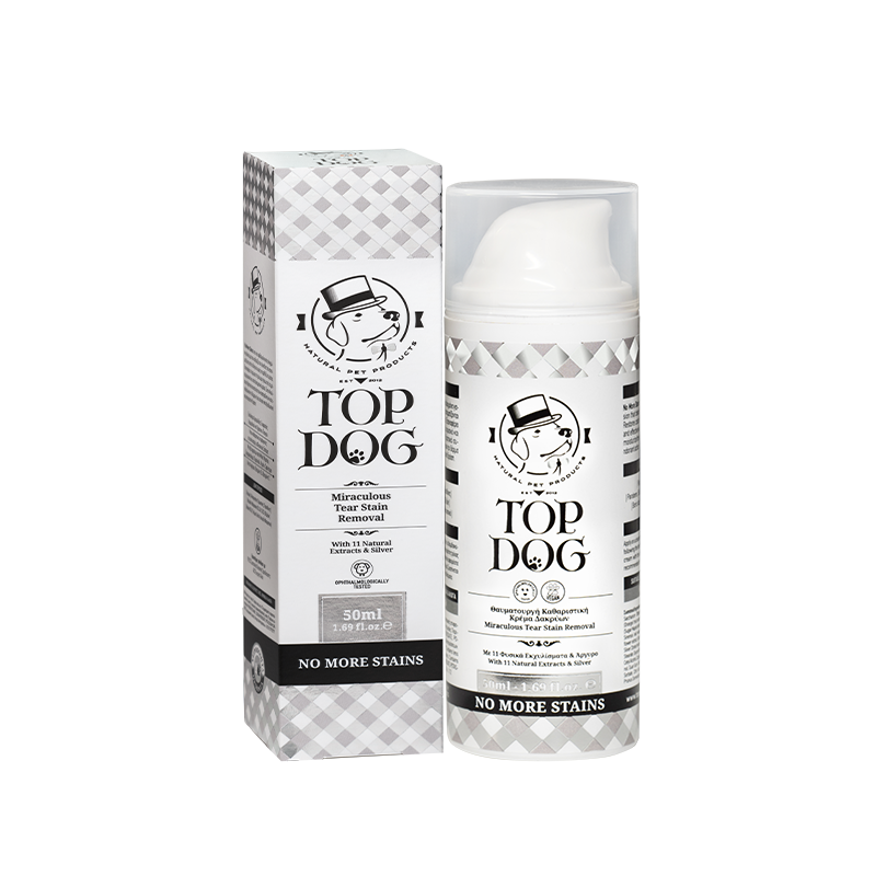 TOP DOG ΓΑΛΑΚΤΩΜΑ ΚΑΘΑΡΙΣΜΟΥ ΠΕΡΙΟΧΗΣ ΓΥΡΩ ΑΠΟ ΜΑΤΙΑ ΣΚΥΛΟΥ NO MORE STAINS 50 ML