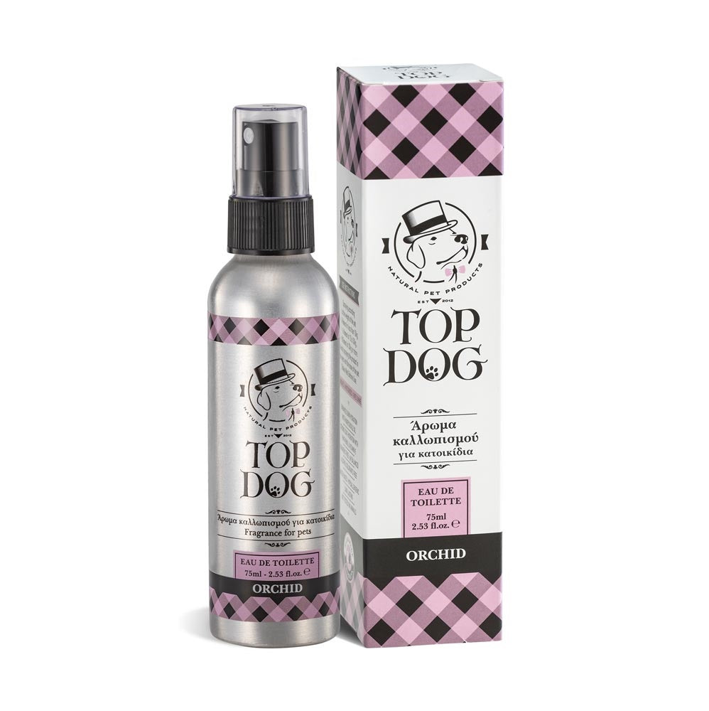 Top Dog Orchid Αρωματική Λοσιόν Σκύλου με Άρωμα Ορχιδέας, Σανδαλόξυλου 75ml