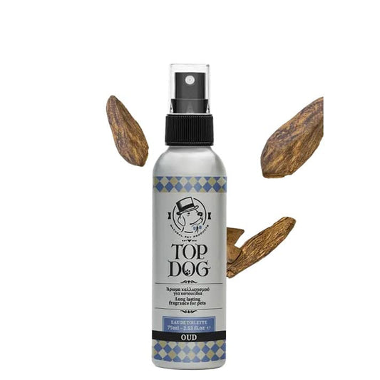 Top Dog Oud Αρωματική Λοσιόν Σκύλου με Ξυλώδες Άρωμα Ανατολής 75ml