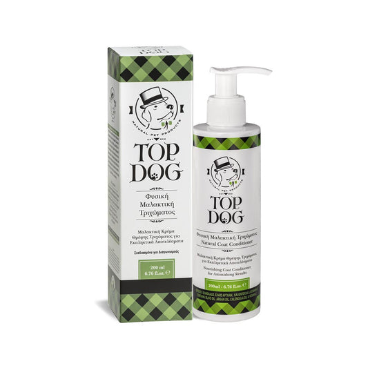 TOP DOG CONDITIONER ΦΥΤΙΚΗ ΜΑΛΑΚΤΙΚΗ ΚΡΕΜΑ ΣΚΥΛΟΥ, ΓΑΤΑΣ 200ml