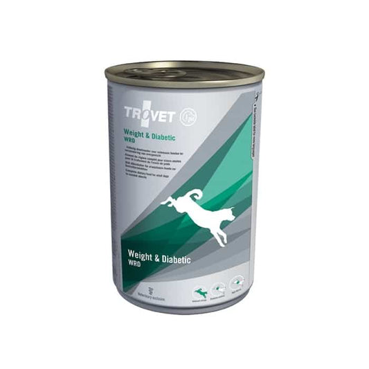 Trovet Weight & Diabetic Dog Κλινική Υγρή Τροφή Διαβητικού, Υπέρβαρου Σκύλου 400γρ