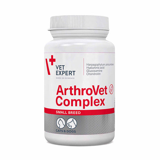 Vet Expert Arthrovet Complex Συμπλήρωμα Διατροφής για Αρθρώσεις Γάτας, Μικρόσωμου Σκύλου 60caps