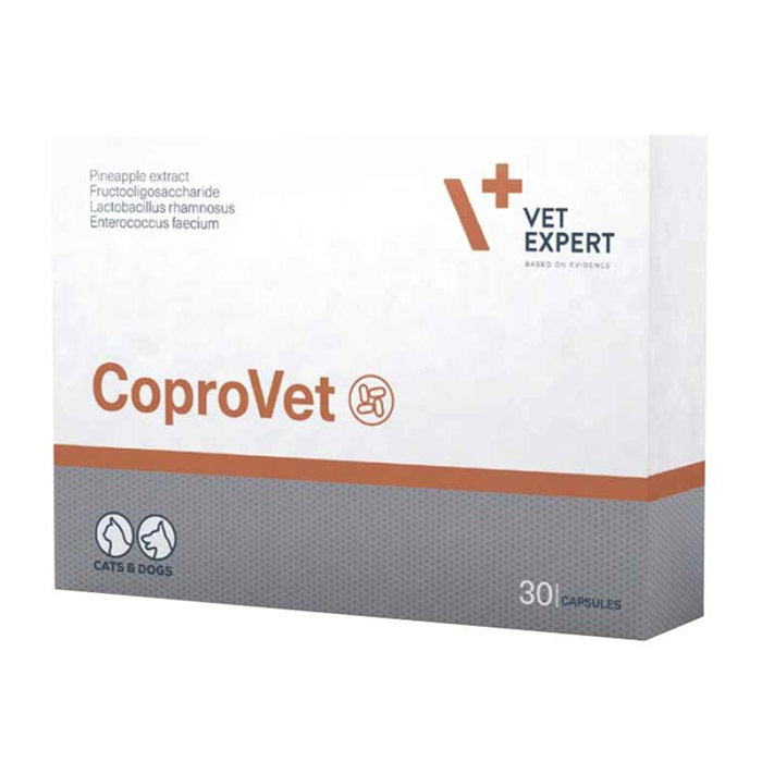 Vet Expert Coprovet Συμπλήρωμα Διατροφής Σκύλου, Γάτας κατά της Κοπροφαγίας 30caps