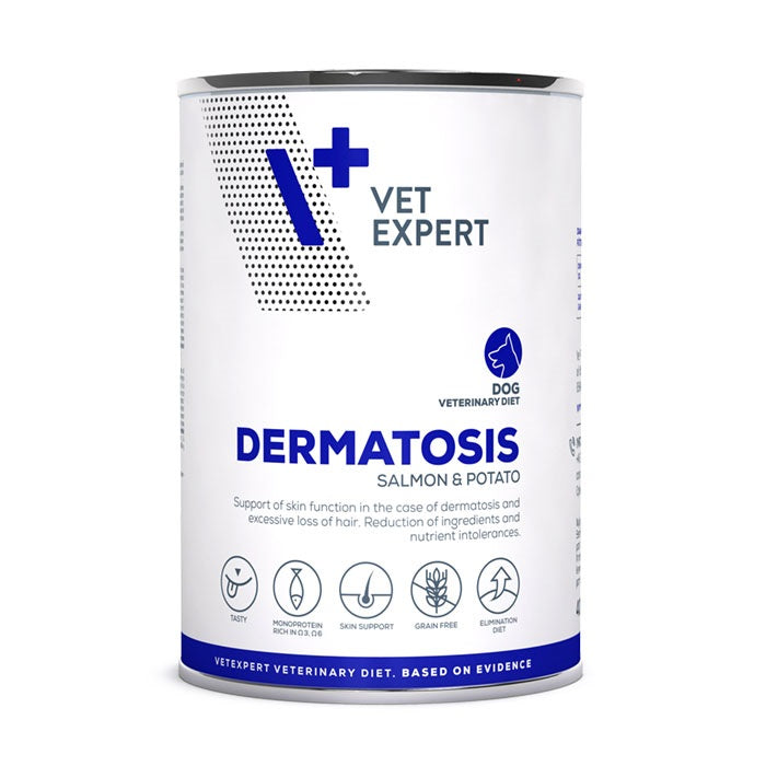 Vet Expert Dermatosis Salmon Κλινική Υποαλλεργική Υγρή Τροφή Σκύλου με Σολομό 400gr
