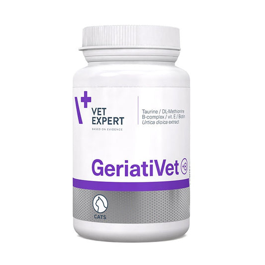 Vet Expert GeriatiVet Cats Συμπλήρωμα Διατροφής για Υπερήλικες Γάτες 60caps