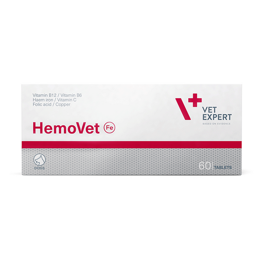 Vet Expert Hemovet Συμπλήρωμα Διατροφής Σκύλου με Αναιμία 60tabs