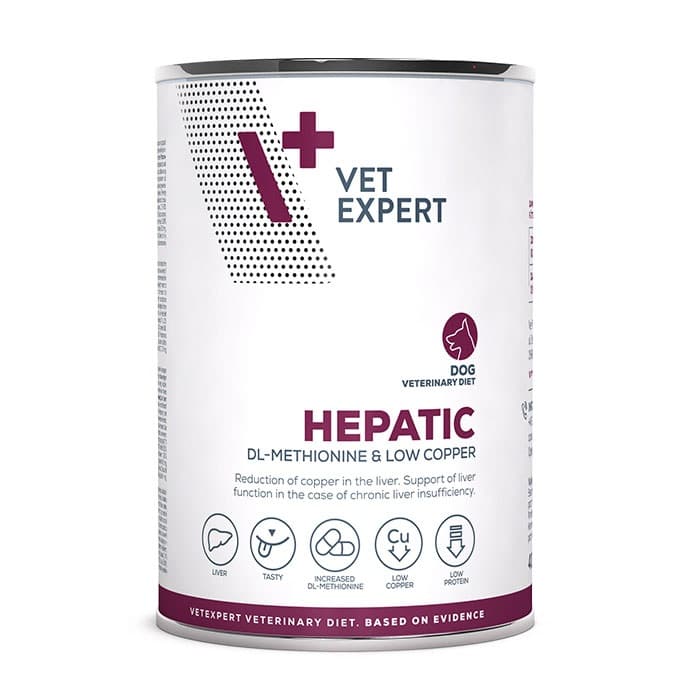 Vet Expert Hepatic Κλινική Υγρή Τροφή για Σκύλους με Ηπατική Ανεπάρκεια 400gr