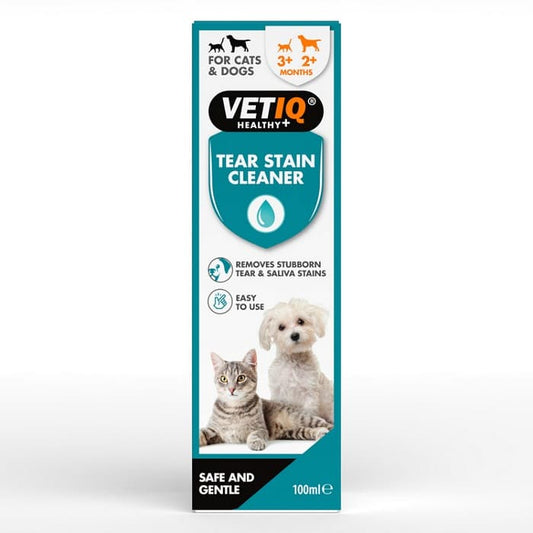 VETIQ Tear Stain Remover Καθαριστικό Λεκέδων από Δάκρυα σε Σκύλους, Γάτες 100ml