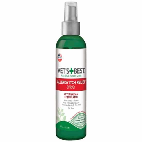 Vet's Best Allergy Itch Relief Spray Σκύλου για Ανακούφιση από Φαγούρα, Αλλεργίες 250ml