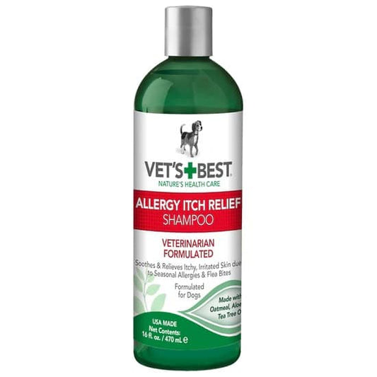 Vet's Best Allergy Itch Relief Σαμπουάν Σκύλου για Ανακούφιση από Φαγούρα, Αλλεργίες 500ml