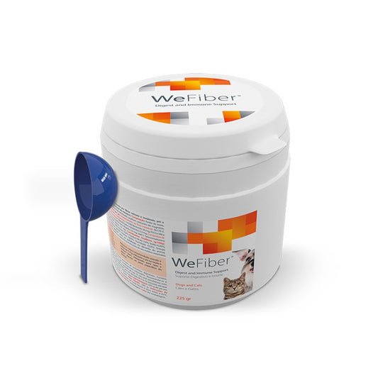 Wepharm Wefiber Συμπλήρωμα Διατροφής Σκύλου, Γάτας για Πεπτικό, Πρωκτικούς Αδένες 225γρ
