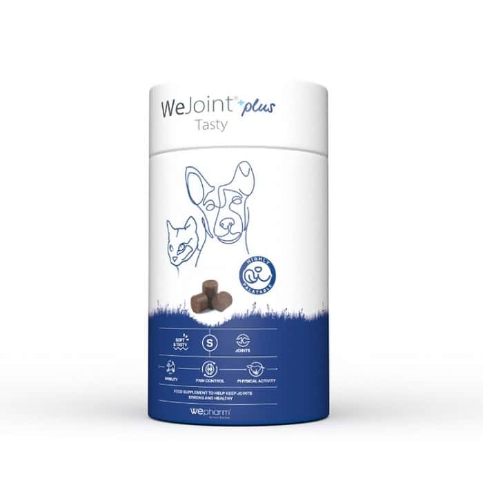 Wepharm Wejoint Plus Tasty Soft Chews Συμπλήρωμα Διατροφής για Αρθρώσεις Γάτας, Μικρόσωμου Σκύλου 30τμχ