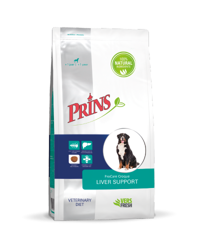 Prins Procare Croque Liver Support Κλινική Ξηρά Τροφή Σκύλου 10kg