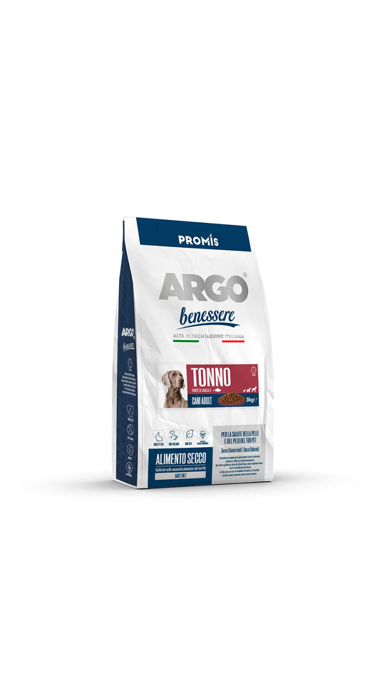 Promis Argo Benessere Premium Ξηρά Τροφή για Ενήλικους Σκύλους με Τόνο 3kg