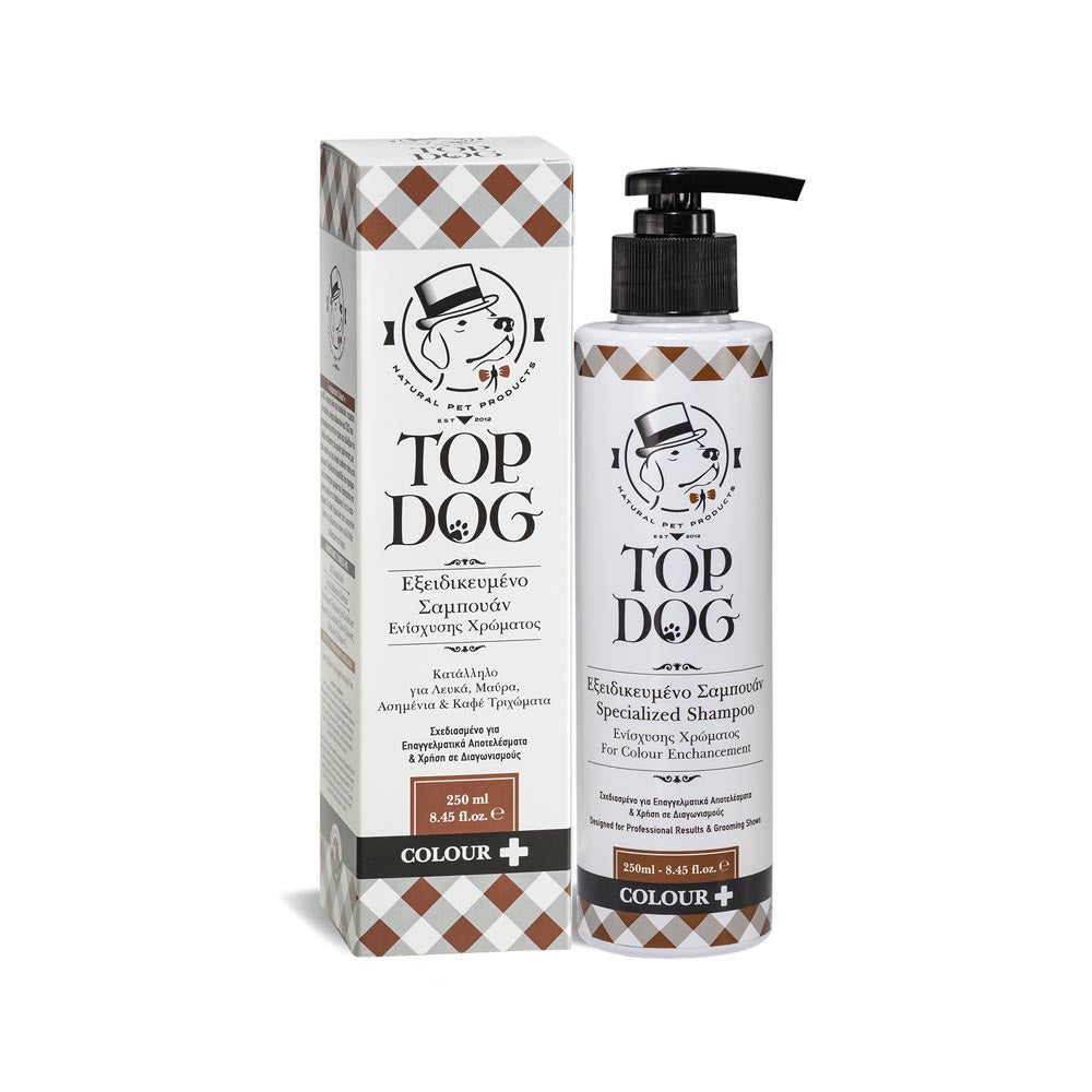 Top Dog Colour Plus Σαμπουάν Σκύλου, Γάτας 250ml