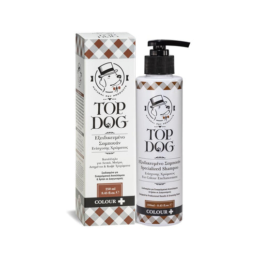 Top Dog Colour Plus Σαμπουάν Σκύλου, Γάτας 250ml