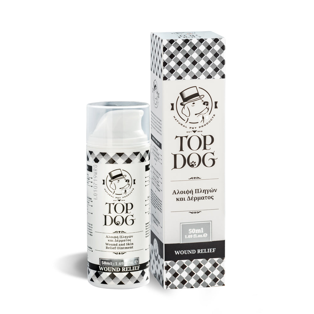 Top Dog Wound Relief Αλοιφή για Πληγές Σκύλου, Γάτας 50ml